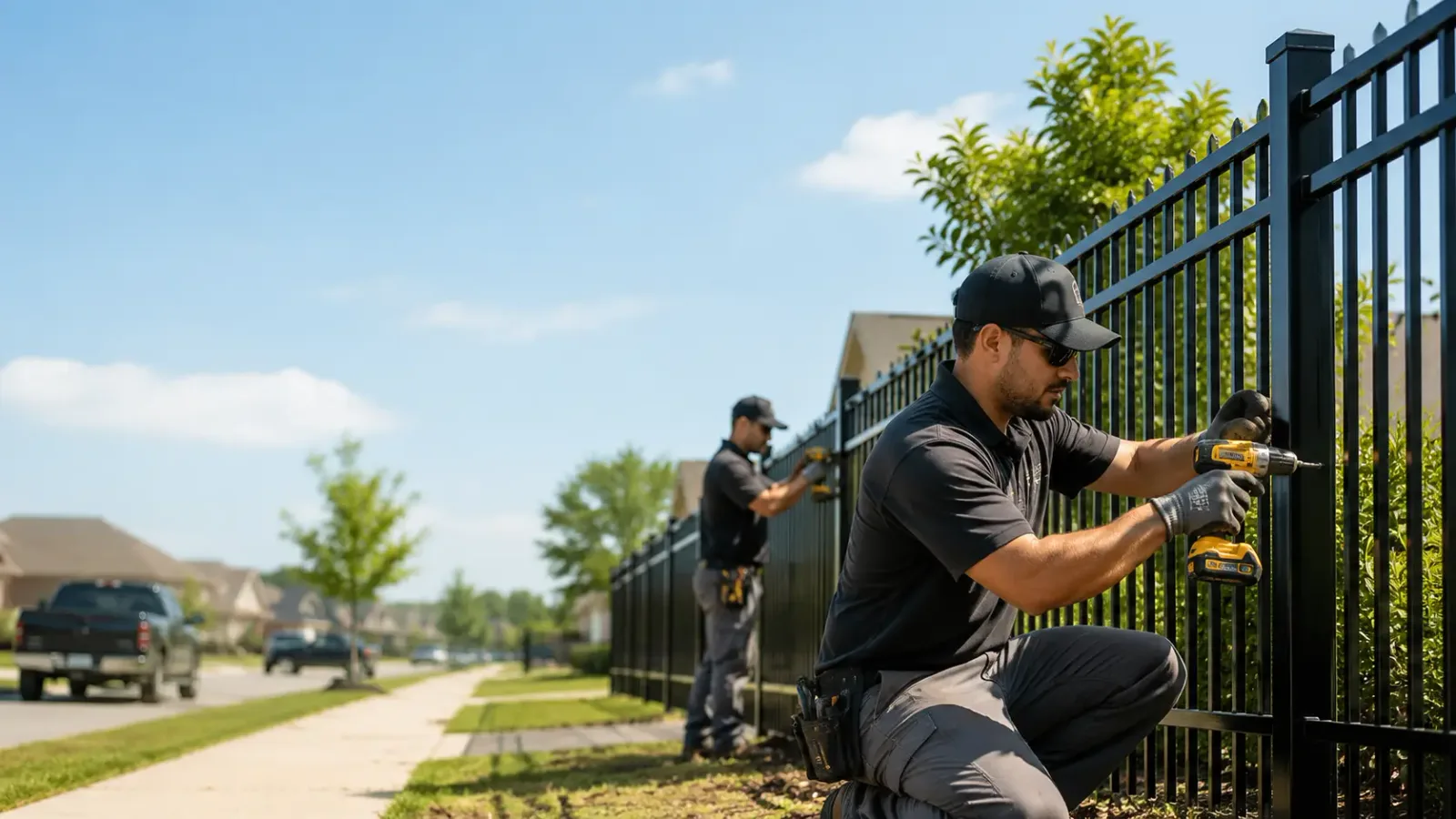Metal Fence Installation in Lapeer, MI